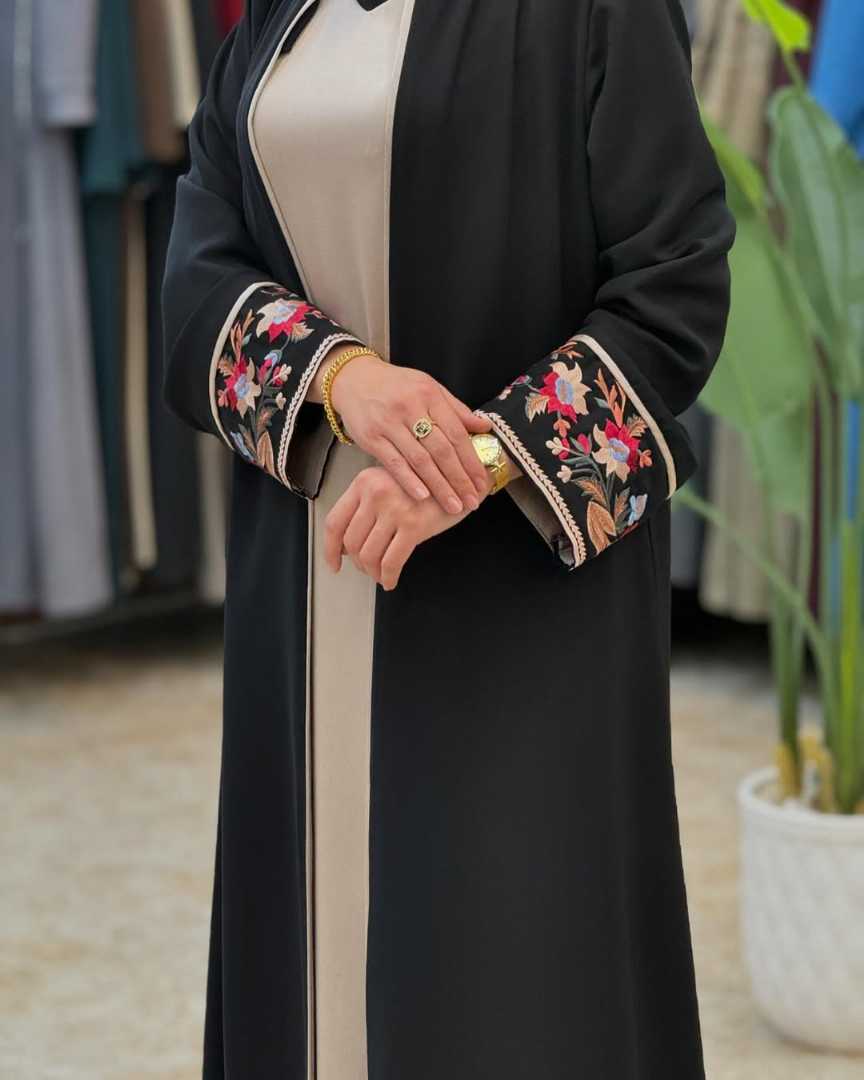 Afroos,Embroidery,Borka,with,Hijab