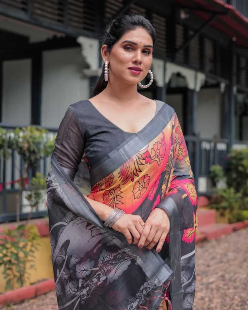 প্রিমিয়াম,ডিজিটাল,প্রিন্টের,শাড়ী,Saree,beautifulsaree,womens dress